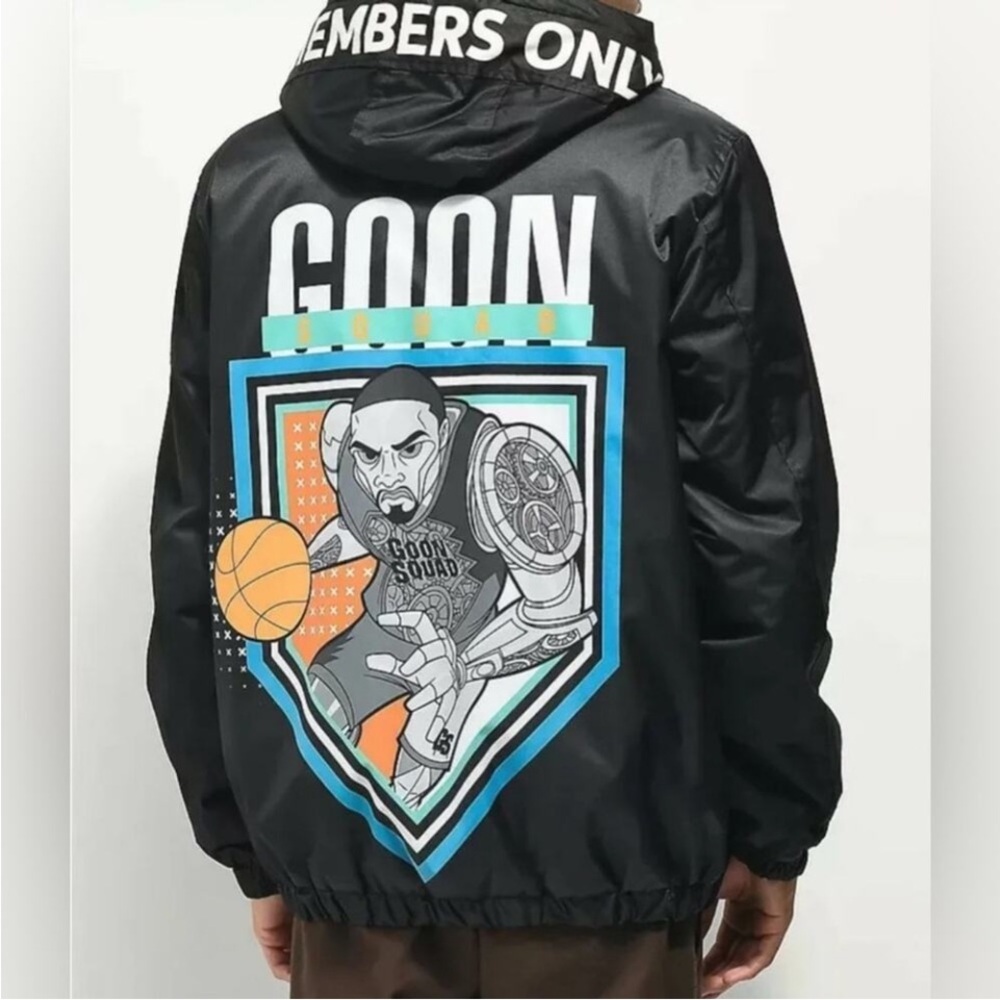 Loony Tunes Members Only jacket Goon Squad